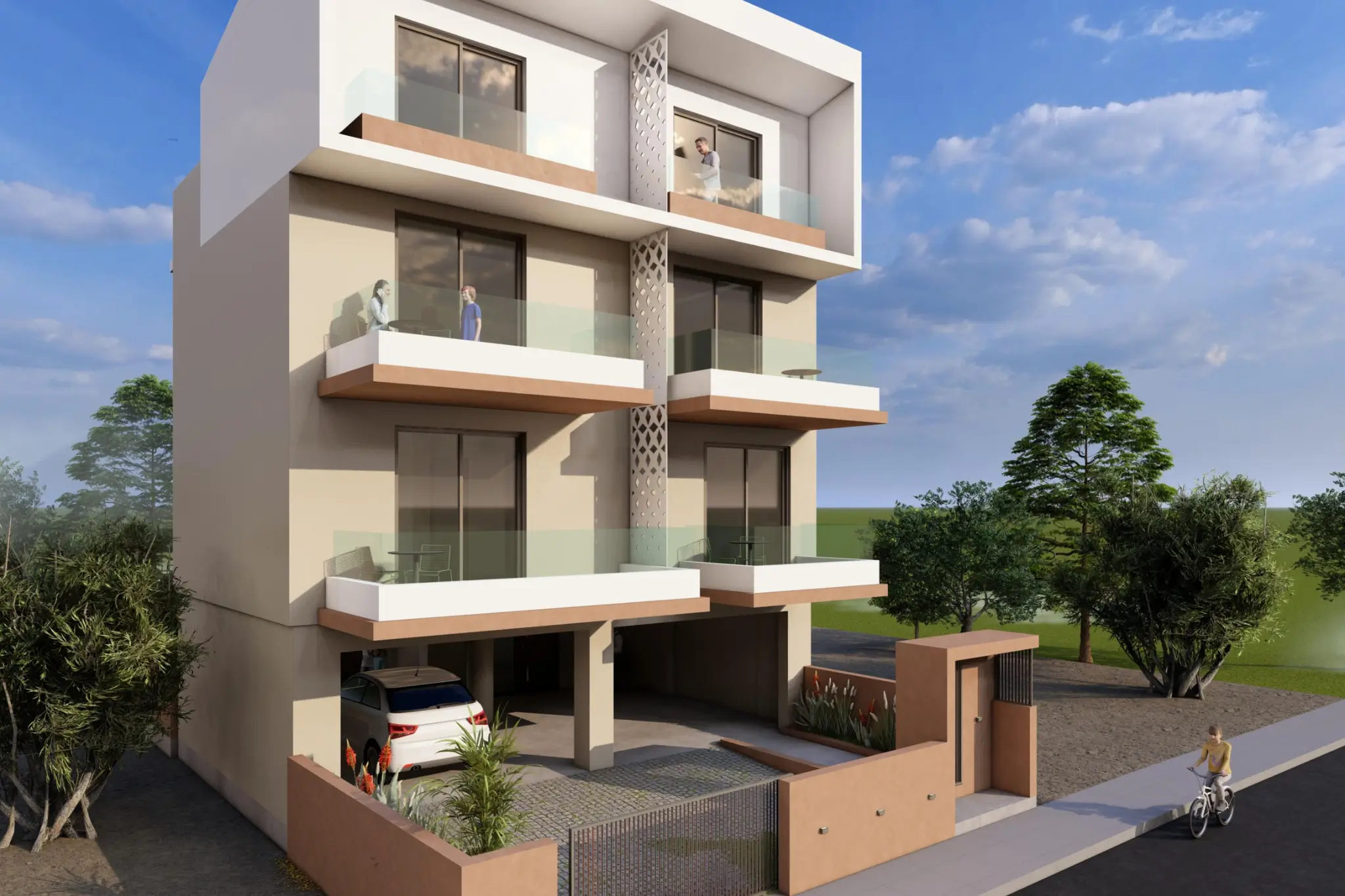 Two-Storey Apartment Building